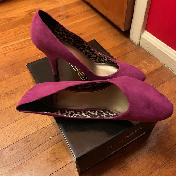 Fergalicious Shoes - Fergalicious fuchsia 3 inch heel.